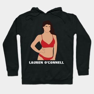 Lauren O'Connell - White Lettering Hoodie